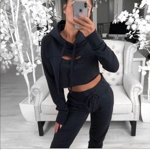 REPOSH🖤 Jaylyn Midnight Two Pc set